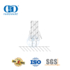 Hochwertige Glasbeschläge, PVC-Glastür-Dichtungsdichtung, Silikonkautschuk-Dichtungsstreifen, Duschdichtungsstreifen-DDWS005