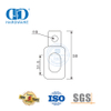 Türstopper, Edelstahl-Duschtürrolle, Glasschiebetürrolle, Glastürbeschlag für Badezimmer, Waschraum, DDGS117