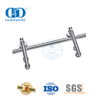 Edelstahl-Tür-Hardware-Schienen-Set, robuste Scheunentor-Hardware, Möbel-Hardware-DDBD050
