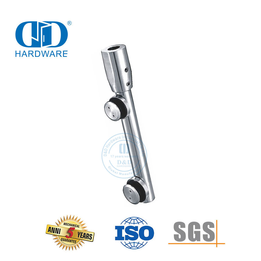 Edelstahl-Top-Pivot-Stange, kurze Glastürsysteme, Glasbeschläge, Glastür-Pivot-DDGP001