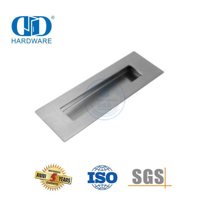 Edelstahl-modernes Design-Hardware-Möbelzubehör Scheunentor-Schiebetürgriff-DDBD109