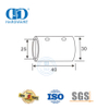 Edelstahl-Duschkabinensystem, rahmenloses Glasduschpaneel, Glaspaneel-Halterungsverbinder-DDSC033