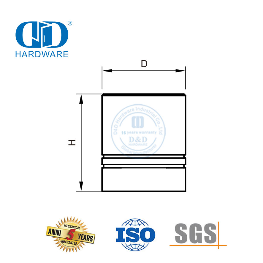  Sicherheit Kupfer Edelstahl Türgriff Schrankknöpfe Möbelgriffe Pull Kitchen-DDFH058