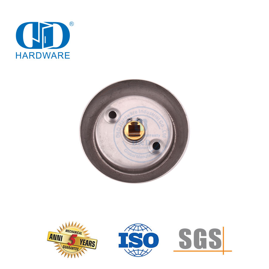 Hochwertiger, versteckter, versenkter Türgriff aus massivem Edelstahl mit bündigem Zugring-DDFH013