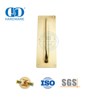 Goldenes Türschild aus Edelstahl, Türbeschläge, Zubehör für kommerzielle Metall- und Holztürgriffe-DDPH023