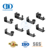 China Factory Edelstahl schwarz Farbe Scheunentor-Hardware-Zubehör Türschutzführung Hardware Baubeschläge-DDBD075