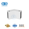 Hochwertiger Vierkantrohr-Glasklemmverbinder aus Edelstahl für Badezimmerarmaturen-DDSC017