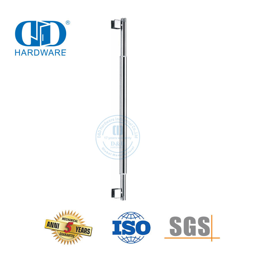 Kommerzielle Duschkabinen aus Edelstahl. Kommerzielles Duschkabinensystem, Duschstange, Glas-Hardware-DDSC024