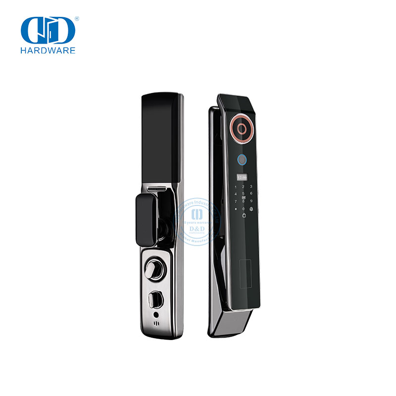 Front-Außen-Haupttür-Eingang, Gesichts-ID-Erkennung, Touchpanel-Schloss mit Kamera-DDEL013