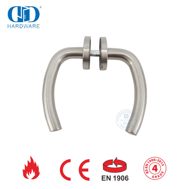 Moderne Hausdekoration EN 1906 Hardware Silber Hohlhebelgriffe-DDTH004-SSS