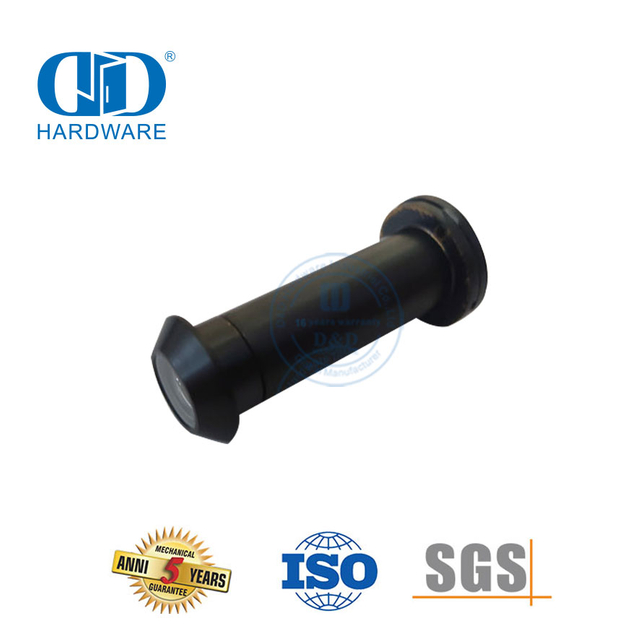 D & D-Hardware 160 Grad Black Door Viewer Peephole Hersteller-DDV001