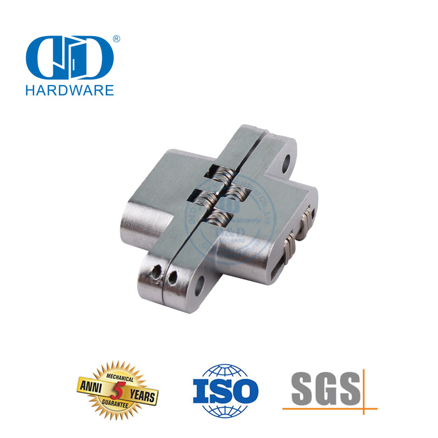 Verstecktes, unsichtbares, nicht handhabbares Türscharnier für Krankenhauswohnungen aus Zinklegierung-DDCH007