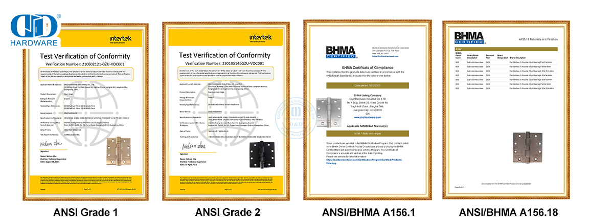4-Zoll-T&uuml;rscharniere
