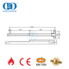 CE-UL-gelisteter, feuerbeständiger Edelstahl-Hebelgriff mit Druckstange, Panikausgangsbeschläge für Holztüren-DDPD025-CE