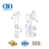 Fabrik-Edelstahl-Duschtür-Rollen-Schiebetür-Hardware-Glas-Hardware für Badezimmer-DDGS101
