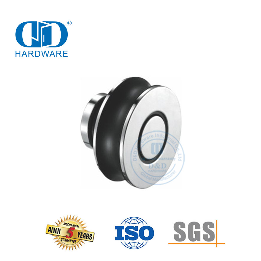 Edelstahl-Schiebetürbeschläge Baubeschläge Türbeschläge Glasbeschlag für Badezimmertür-DDGS108