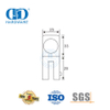 Edelstahl-Duschkabinen-Trennwände, Duschraum, Glas-Befestigungsstange, Hardware-Beschläge, Eckverbinder-DDSC031