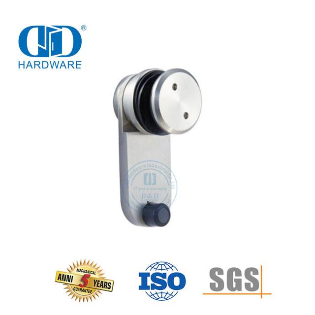Hersteller von Glasbeschlägen, Edelstahl-Overpanel-Pivots, Patch-Fitting-Pivot-Schiebetür-Hardware-DDGP016