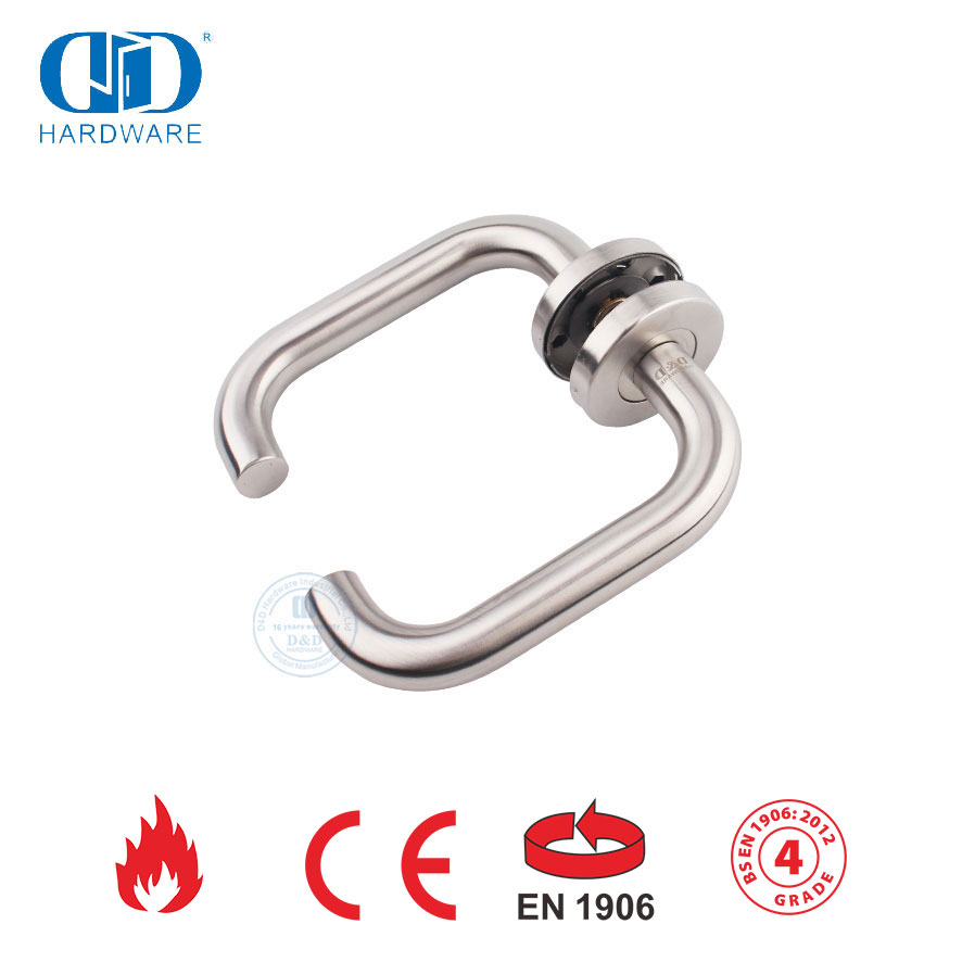 Geeignet für Metalltür EN 1906 SUS 316 Hohlhebelgriff-DDTH001-SSS