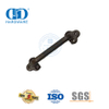 Edelstahl China Factory Schwarze Farbe Gusseisen gedrehter schmiedeeiserner Scheunentorgriff Doppelseitiger Türgriff-DDBD119
