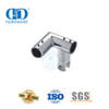 Edelstahl-Oberteil für Marine-Hardware, zusammenklappbare Drehverbinder-Beschläge, Glasplatten-Halterungsverbinder-DDSC040