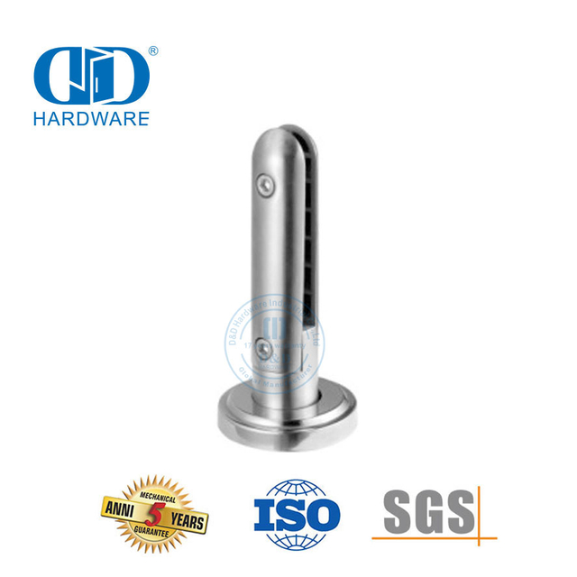 Rahmenlose Glasbalustradenpfosten aus Edelstahl, Balustradengeländer, Glasklemme, Zapfen, Handlauf, Wandhalterung-DDHB008