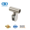 Edelstahl-Glaswand-Eckverbinder, Glasoberklemmen-Rohr-Eckclip-Glasverbinder-DDWC003