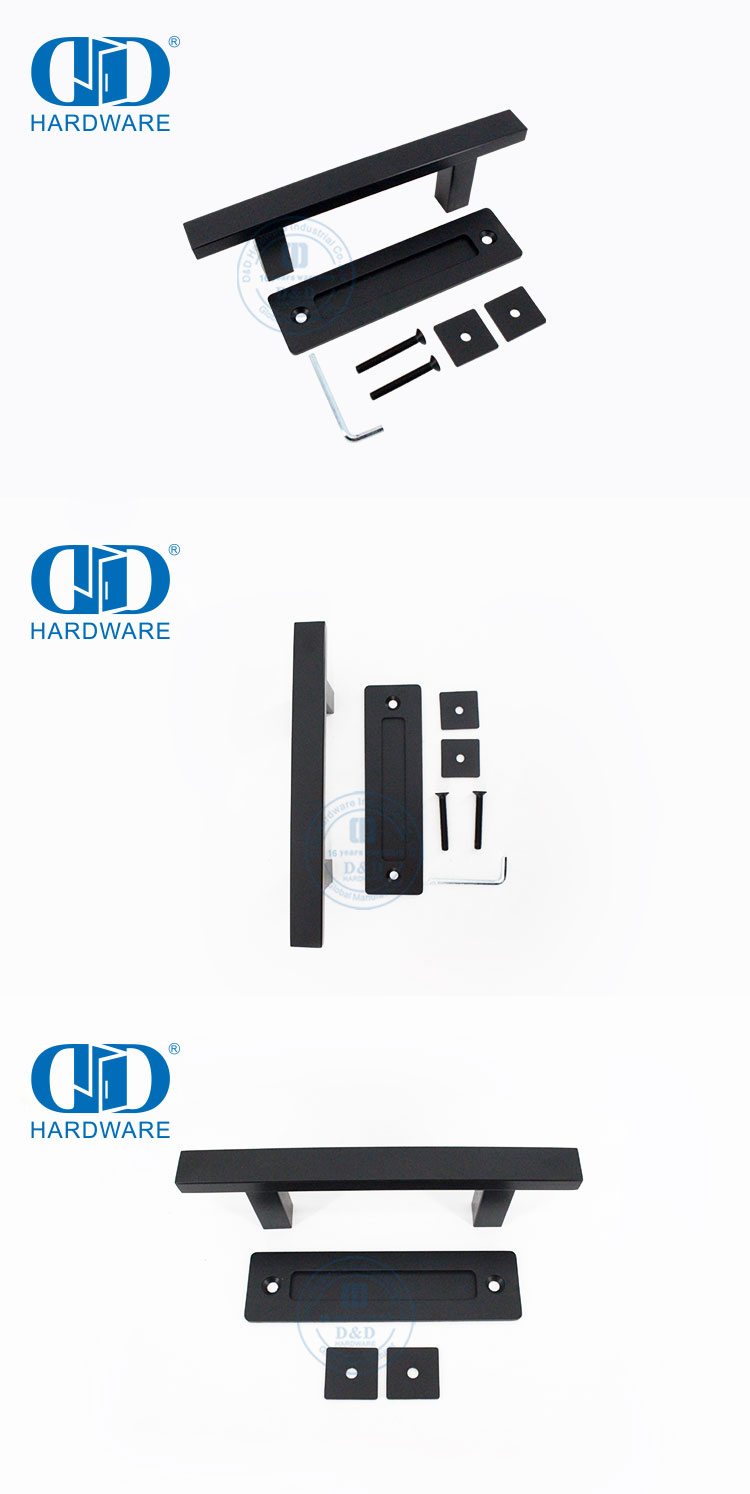 Iron Mateial Hochleistungs-Edelstahl-Scheunentor-Hardware-Kits Möbel-Hardware-DDBD139