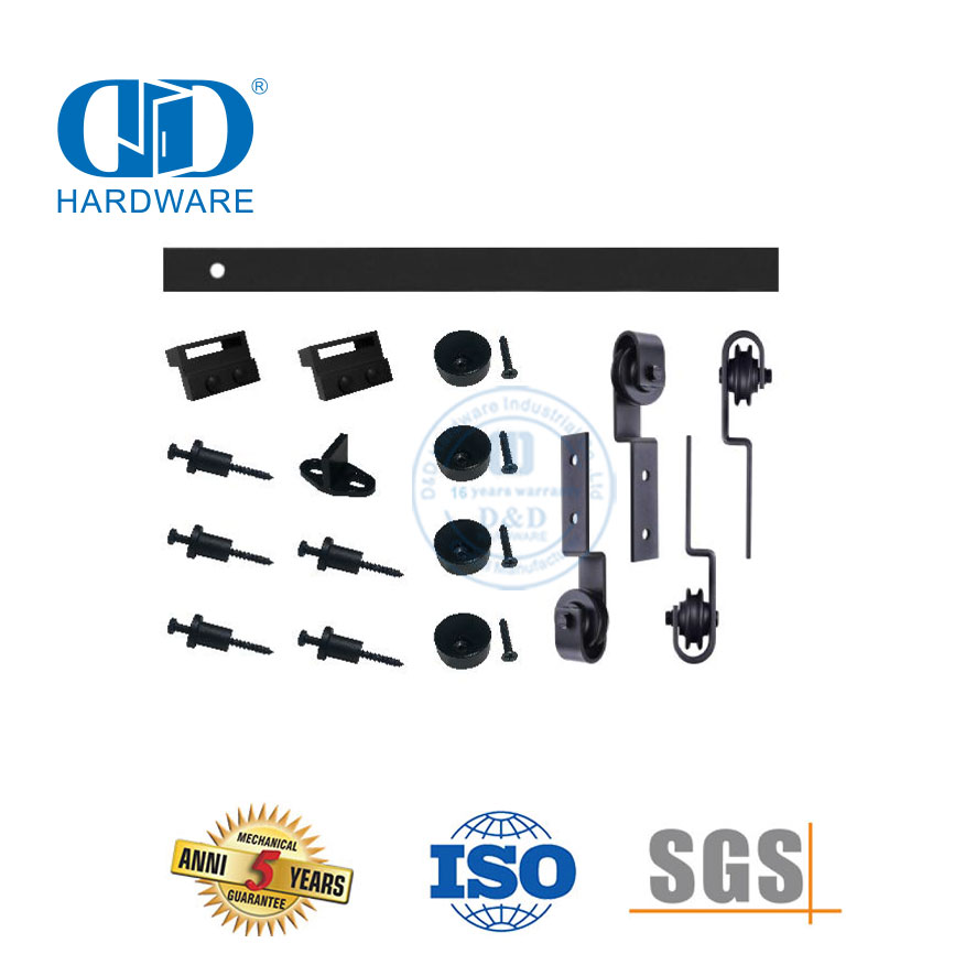 Edelstahl-Scheunentor-Hardware-Zubehör, Schiebe-Scheunentor-Hardware, Garagen-Hardware-DDBD058