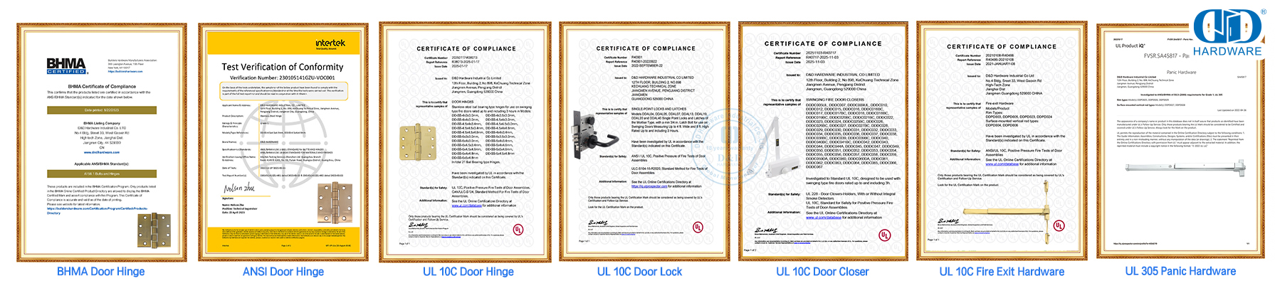 UL -T&uuml;r -Hardware