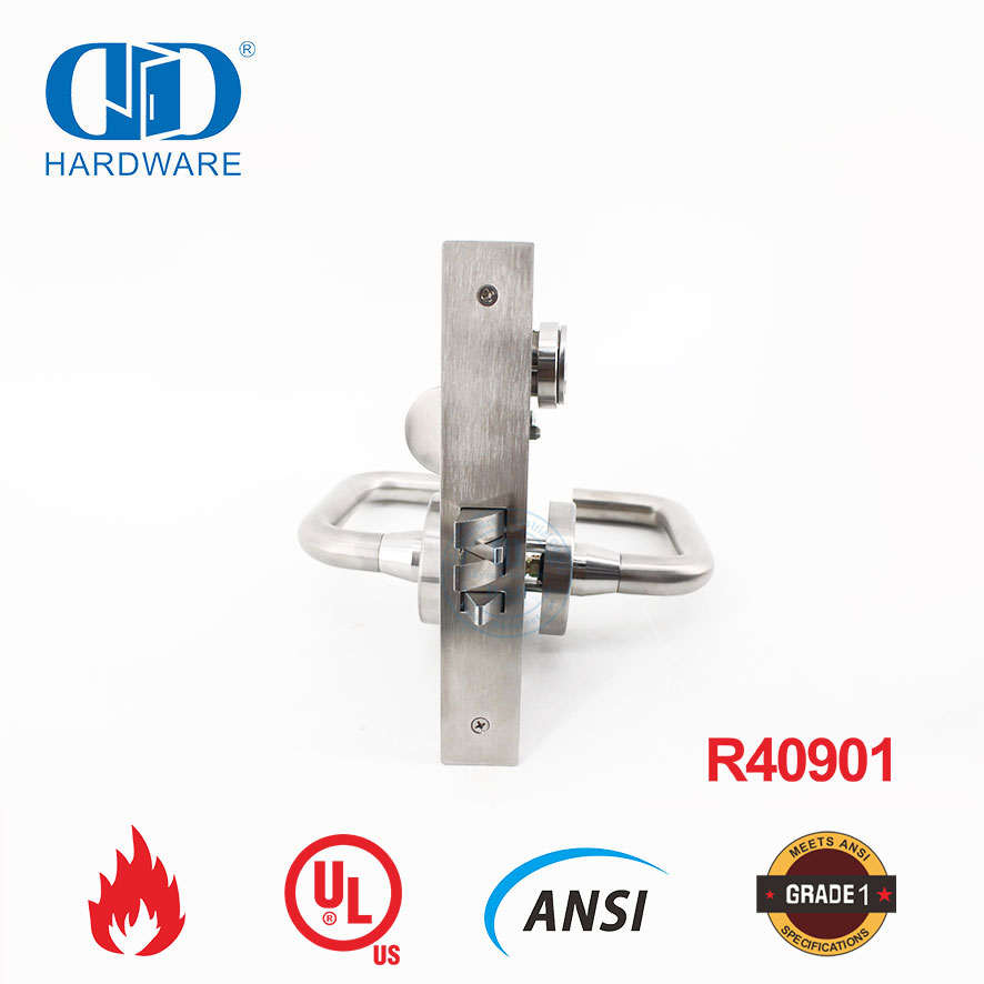 UL-gelistetes feuerfestes Einsteckschloss für Klassenzimmertür-DDAL05