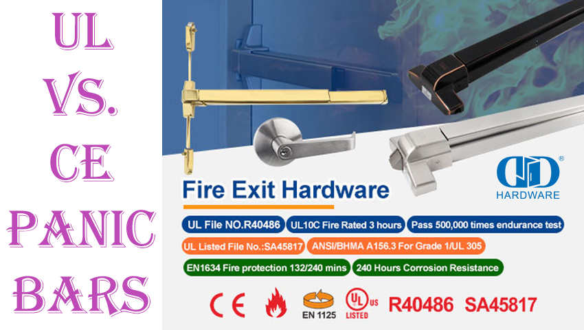 UL vs. CE-Panikstangen: Welche Norm erfüllt die Sicherheitsanforderungen Ihres Gebäudes?