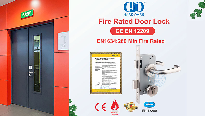 D&D CE-zertifiziertes Türschloss