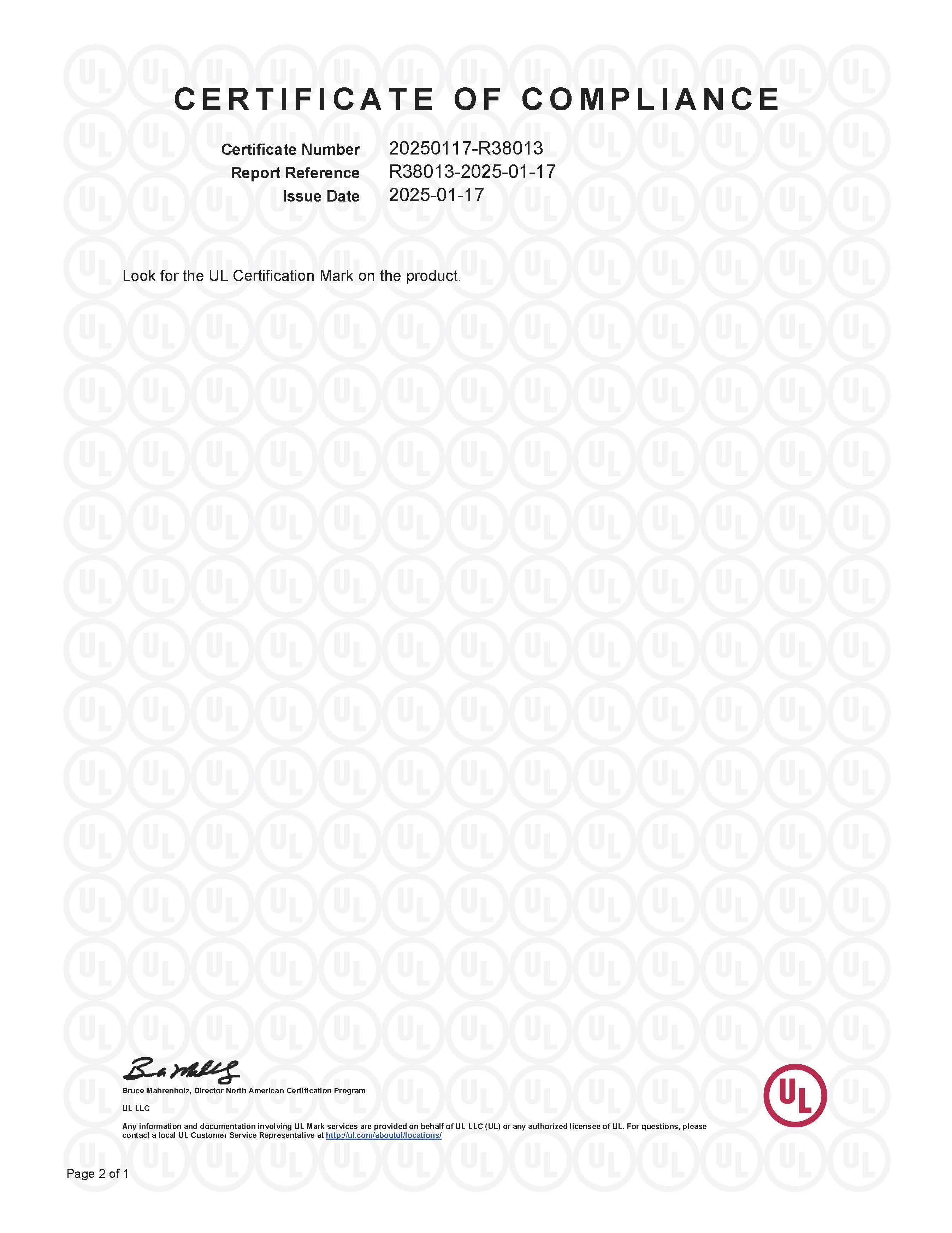 UL-T&uuml;rscharnier 