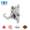 Brandschutzklassifiziertes Durchgangstür-Einsteckschloss nach amerikanischem Standard für Hotel-DDAL01